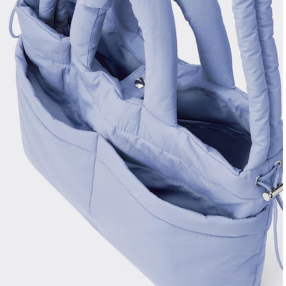 NWT GU Puff Drawstring Shoulder Bag - Picture 3 of 13